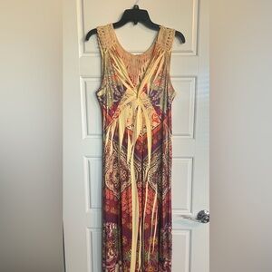 Bohemian Multicolor Maxi Dress